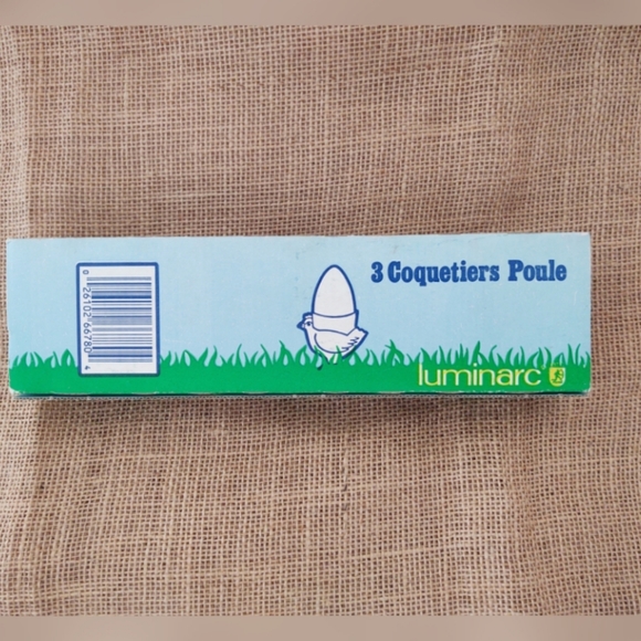 Egg Cups set of 3 by Luminarc NIB - Picture 4 of 6